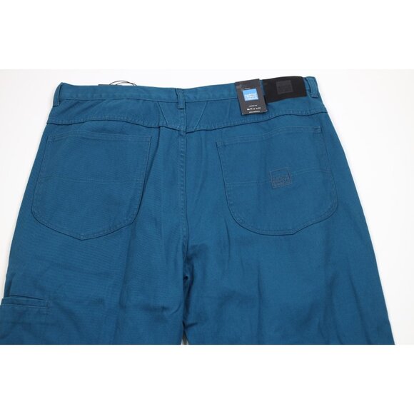 Deadstock Vtg 90s Marithe Francois Girbaud Mens 42x32 Loose Fit Wide Leg Jeans - Picture 14 of 16